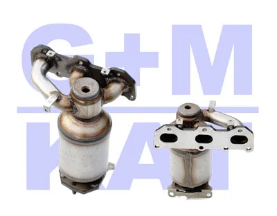 Catalyseur en coude G+M KAT 80 0503