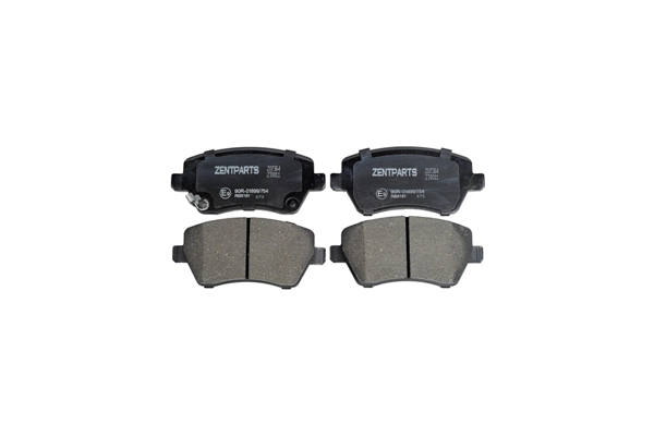 Kit de plaquettes de frein, frein à disque ZentParts Z07364