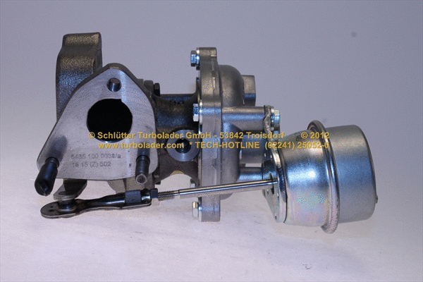 Turbocompresseur, suralimentation SCHLÜTTER TURBOLADER 172-11550
