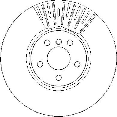 Disque de frein National NBD2106