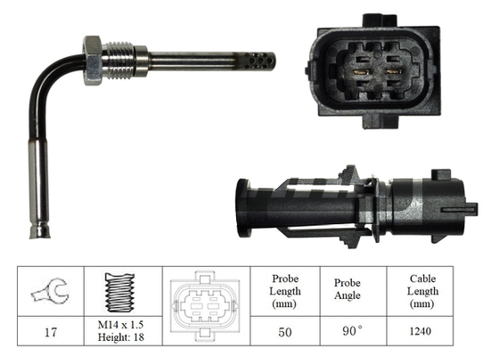 Capteur, température des gaz LEMARK LXT315
