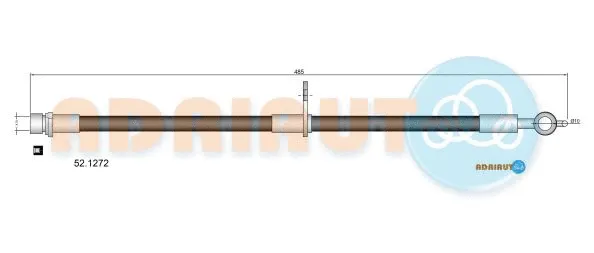 Flexible de frein ADRIAUTO 52.1272