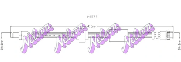 Flexible de frein KAWE H6577
