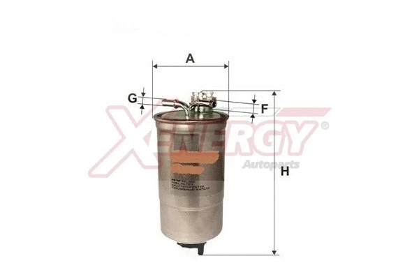 Filtre à carburant AP XENERGY X1510414