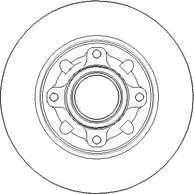 Disque de frein National NBD2070
