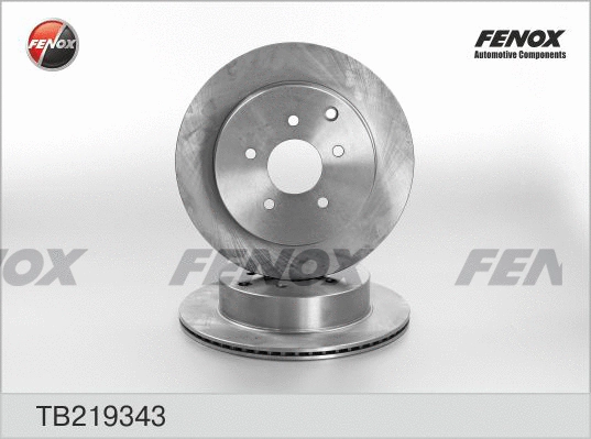 Disque de frein FENOX TB219343