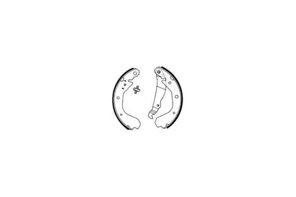 Jeu de mâchoires de frein E.T.F. 09-0342
