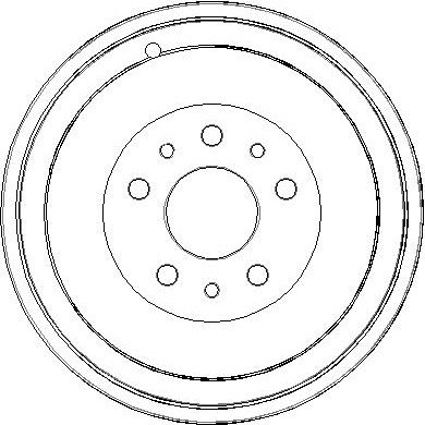 Tambour de frein National NDR352