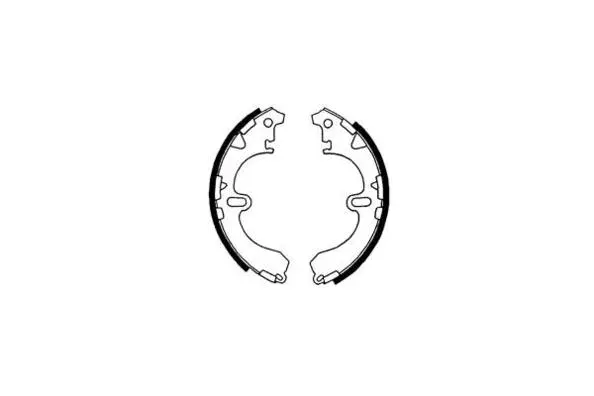 Jeu de mâchoires de frein E.T.F. 09-0452