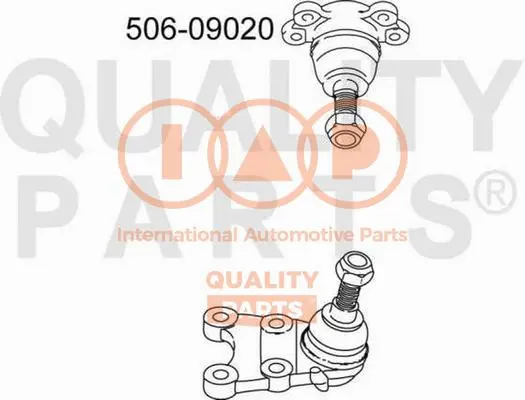 Rotule de suspension IAP QUALITY PARTS 506-09020