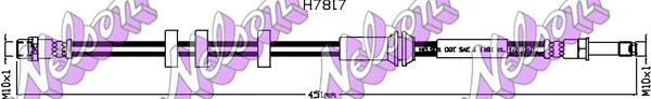 Flexible de frein BROVEX-NELSON H7817