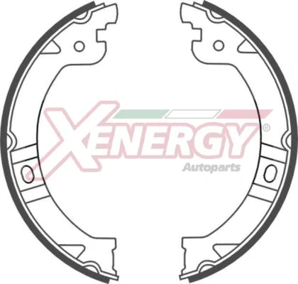 Jeu de mâchoires de frein, frein de stationnement AP XENERGY X50735