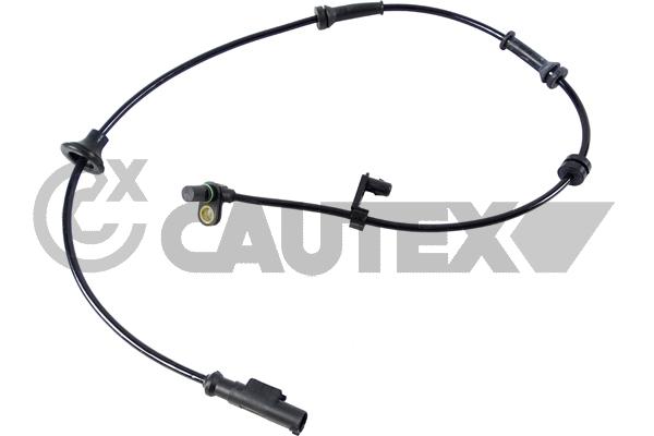 Capteur, vitesse de roue CAUTEX 755327