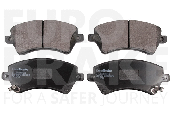 Kit de plaquettes de frein, frein à disque EUROBRAKE 5502224559