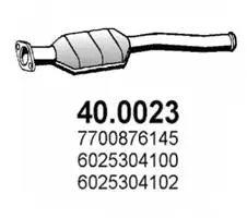 Catalyseur ASSO 40.0023