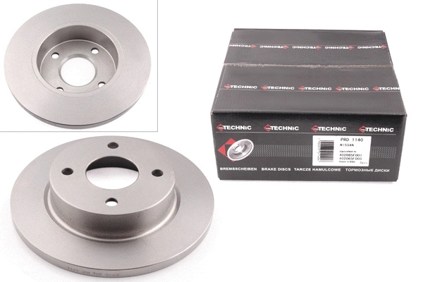 Disque de frein PROTECHNIC PRD1140