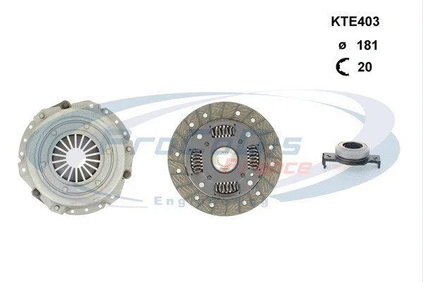 Kit d'embrayage PROCODIS FRANCE KTE403