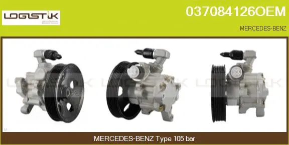 Pompe hydraulique, direction LGK 037084126OEM