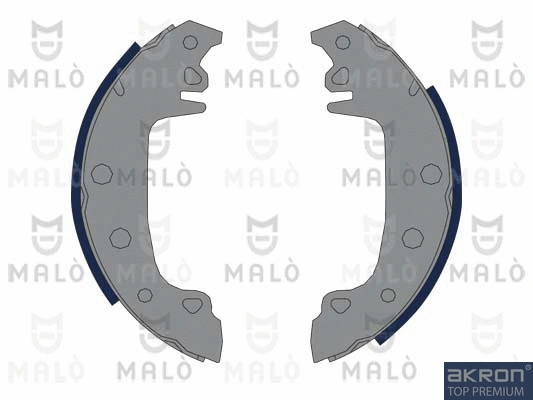 Jeu de mâchoires de frein AKRON-MALÒ 1390057