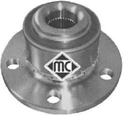 Moyeu de roue Metalcaucho 90100
