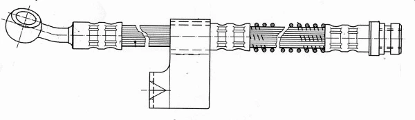 Flexible de frein CEF 511880