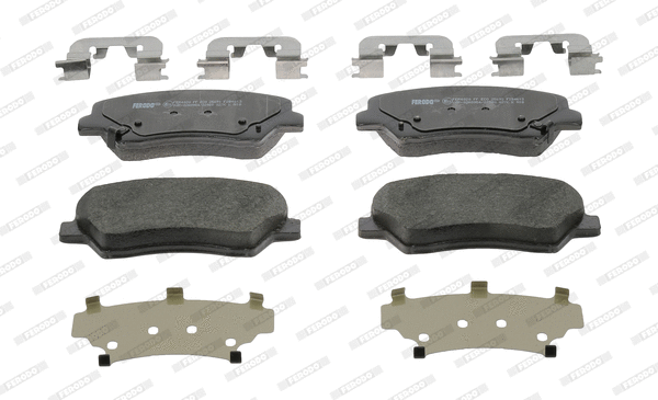 Kit de plaquettes de frein, frein à disque FERODO FDB4613