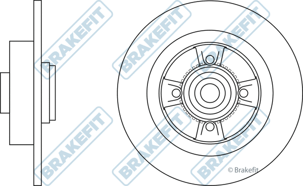 Disque de frein APEC SDK6374