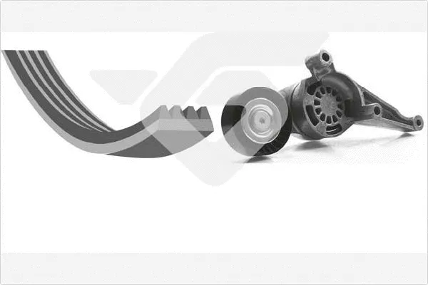 Jeu de courroies trapézoïdales à nervures HUTCHINSON KHV 170