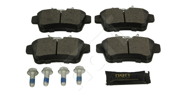 Kit de plaquettes de frein, frein à disque HART 253 760