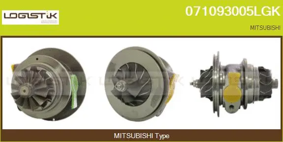 Groupe carter, turbocompresseur LGK 071093005LGK