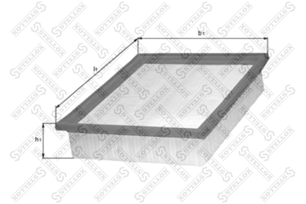 Filtre à air STELLOX 71-01456-SX
