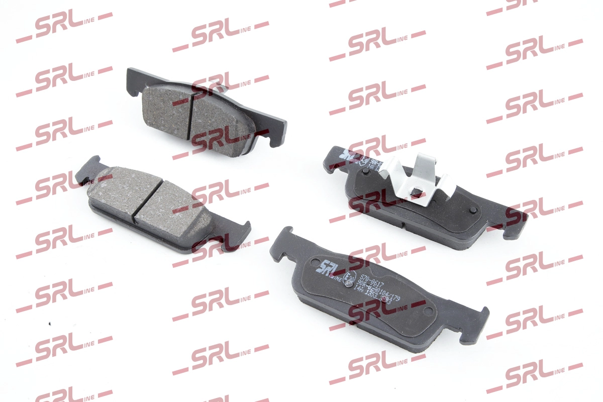 Kit de plaquettes de frein, frein à disque SRLine S70-0617