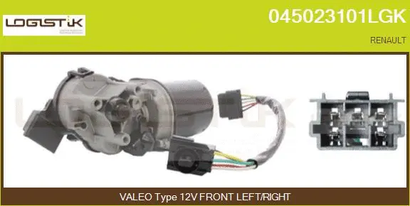 Moteur d'essuie-glace LGK 045023101LGK