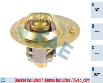 Thermostat, liquide de refroidissement FAE 5320588