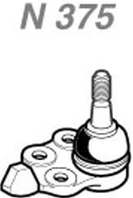 Rotule de suspension NAKATA N 375