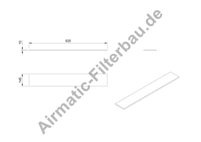 Filtre, air de l'habitacle AIRMATIC Filterbau IF0307M