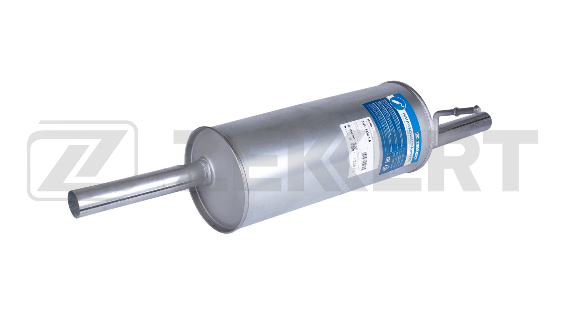 Silencieux arrière ZEKKERT GA-1001A