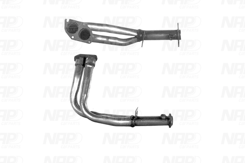 Tuyau d'échappement NAP carPARTS CAF10277