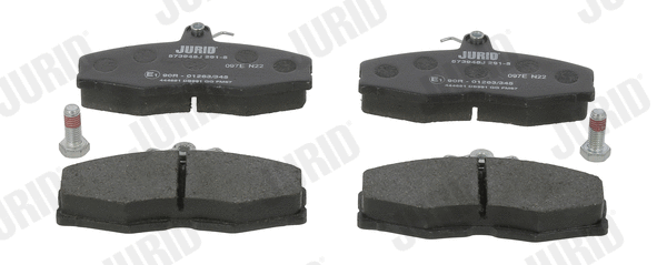Kit de plaquettes de frein, frein à disque JURID 573948J