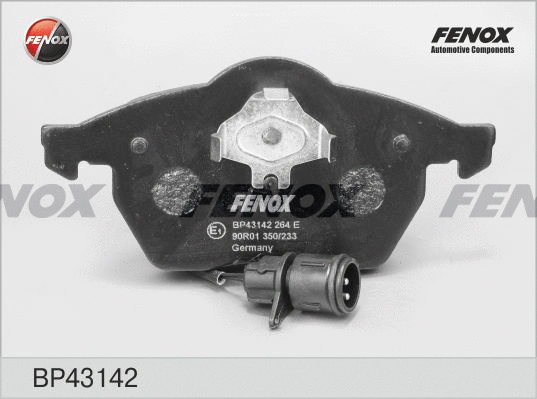 Kit de plaquettes de frein, frein à disque FENOX BP43142