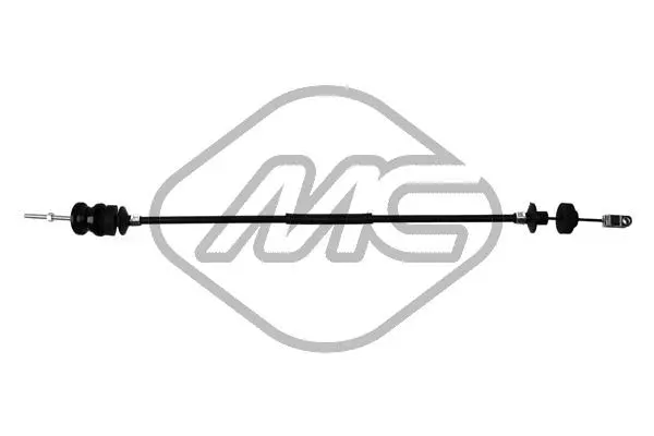 Tirette à câble, commande d'embrayage Metalcaucho 80232
