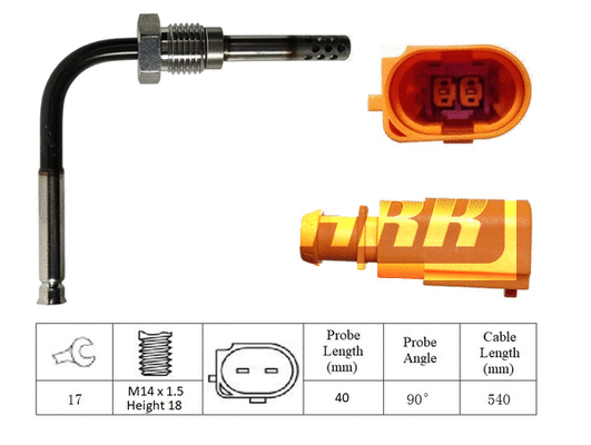 Capteur, température des gaz LEMARK LXT272