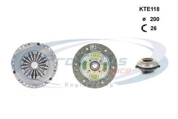 Kit d'embrayage PROCODIS FRANCE KTE118