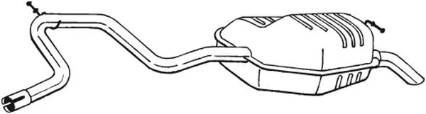 Silencieux arrière BOSAL 280-865