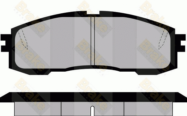 Kit de plaquettes de frein, frein à disque Brake ENGINEERING PA505