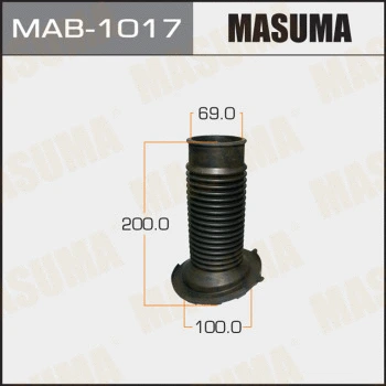 Kit de protection contre la poussière, amortisseur MASUMA MAB-1017