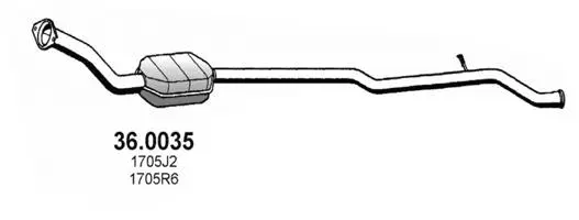 Catalyseur ASSO 36.0035