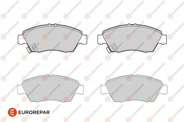 Kit de plaquettes de frein, frein à disque EUROREPAR 1686265280