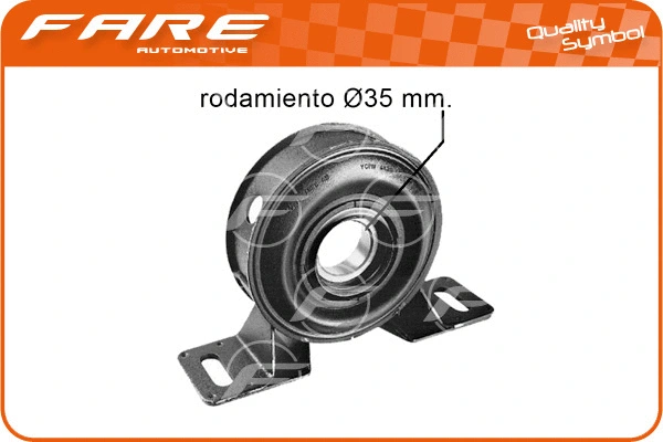 Suspension, arbre de cardan FARE SA 10755