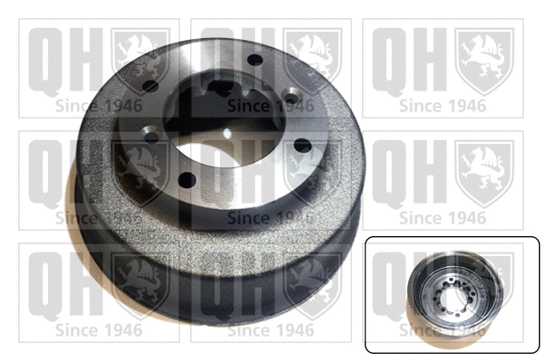 Tambour de frein QUINTON HAZELL BDR113